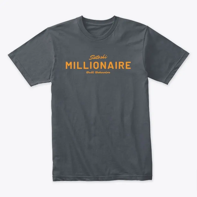 Satoshi Millionaire Bitcoin Shirt